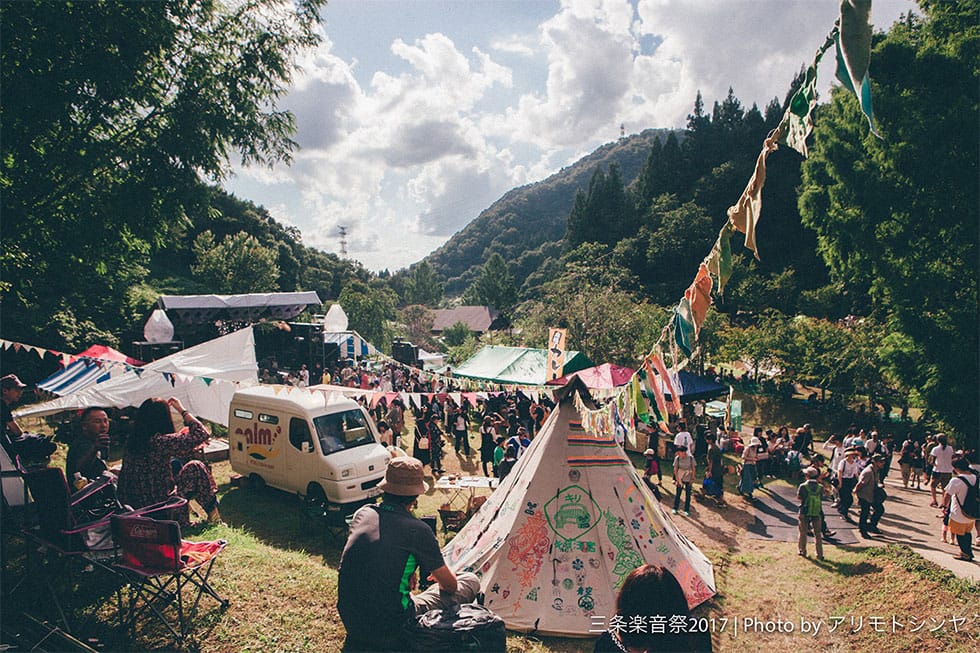 入場無料の野外音楽フェス「三条楽音祭」